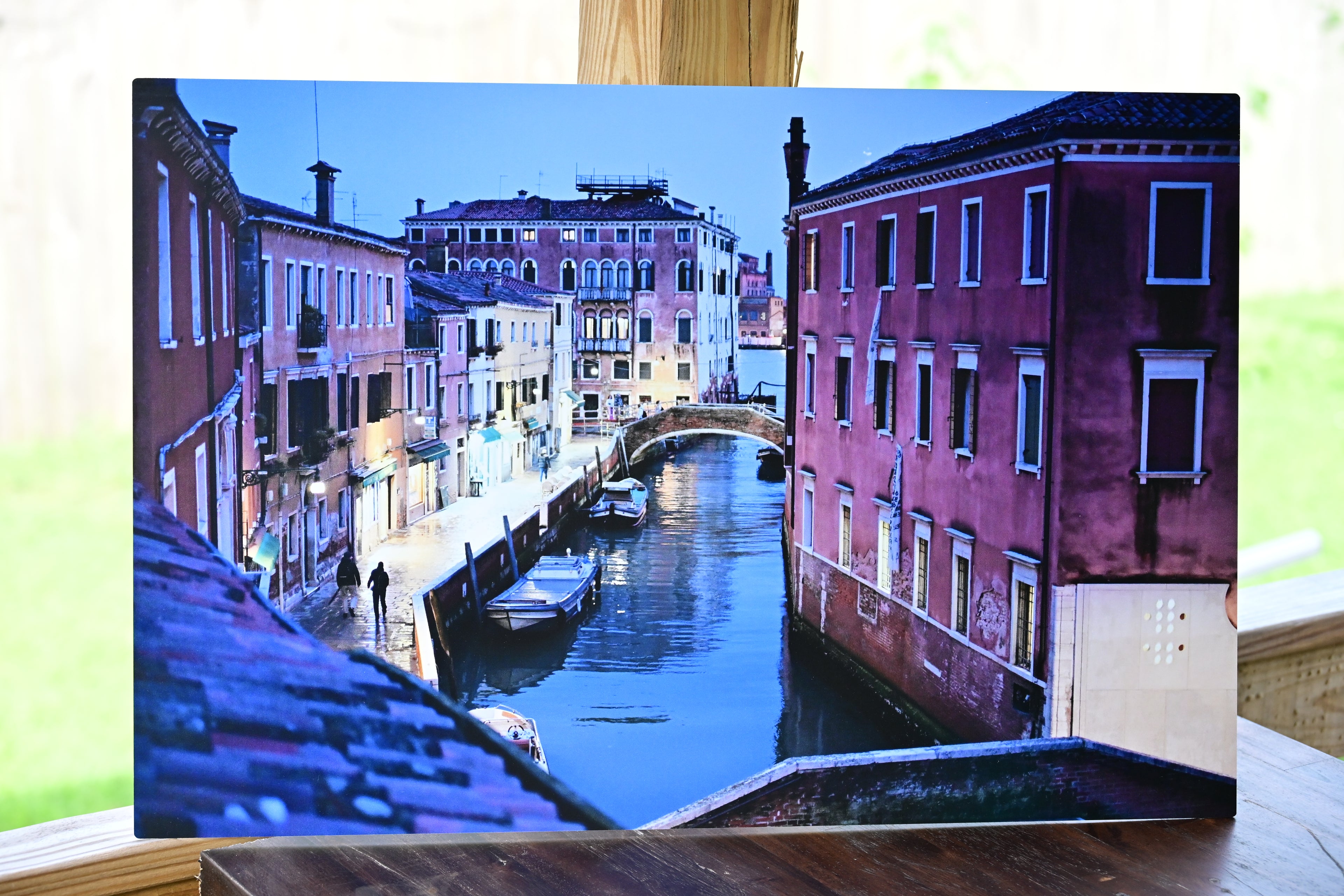 METAL PRINT OF VENICE, ITALY NIGHTSCAPE